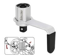 FIRSTINFO F3220DF Manual Torque Multiplier 800 Nm with 3.4:1 Ratio 3/4 Inch to 1/2 Inch Drive Adapter for Heavy Duty Lug Nut Removal and Labour Saving Use
