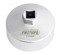 FIRSTINFO F3546A | 1/2" | Oil Filter Wrench | 14 Flutes | Ø64.5mm | Forged Steel | Compatible with Toyota and Honda