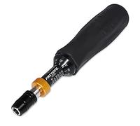 FIRSTINFO H5178 Adjustable Precision Torque Screwdriver 0.1-1.2 Nm / 1.33-10.18 in-lb 1/4" Hex Quick Release Bit Holder Dual Scale with Calibration Certificate