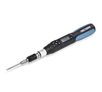 FIRSTINFO H5277 Digital Torque Screwdriver 0.44-4.42 in-lb 1/4" Hex Electronic Torque Driver with LED Buzzer Alarm 9 Memory Preset Dual Direction