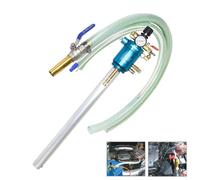FIRSTINFO Pneumatic High Flow Oil Barrel Drum Pump, Two-Way Air Operated Oil Transfer Pump & Extractor, 1:1 Ratio for 50 Gallon (200L) Metal Drum, Heavy Duty Oil Dispensing System, A1181EU