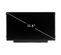 FIRSTLCD LCD Screen Replacement for Lenovo ideapad 3 CB-11IGL05 Chromebook 82BA 82BA0000US 82BA0003US 82BA001FUS 5D10X54254 LED Display Assembly 11.6" 1366x768(Non Touch,Right & Left Mounting brakets)