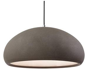 Firstlight 2308CN E27 Edison Screw 60 Watt Costa Rough Sand Concrete Pendant Light