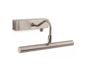 Firstlight 4892BS Single Light LED Dimmable Picture Light In Brushed Steel Finish