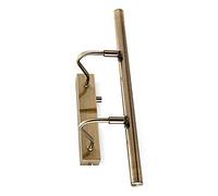 Firstlight LED Picture Light with Dimmer Switch, Antique Brass