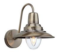 Firstlight Products Fisherman's Wall Light, Antique Brass, E14 (Small Edison Screw)