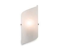 Netlighting Torino 1 Light Glass Indoor Wall Light Frosted Glass, E14