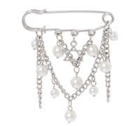 Firstmeet Boho Brooch Safety Pins Multifunctional Clip for Clothes, Jeans, Sweaters Summer Accessories for Women, Zinc, no gemstone