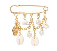 Firstmeet Boho Brooch Safety Pins Multifunctional Clip for Clothes, Jeans, Sweaters Summer Accessories for Women, Zinc, no gemstone