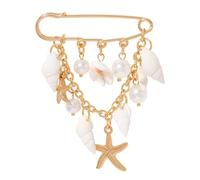 Firstmeet Boho Brooch Safety Pins Multifunctional Clip for Clothes, Jeans, Sweaters Summer Accessories for Women, Zinc, no gemstone