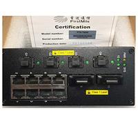 firstmile PTS 740W-020 - Switch ethernet DIN - 8x10/100BaseTX + 2x100BaseFX SM 20km + 4xGE SFP
