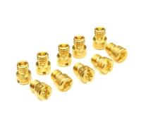 FIRSTXIU 10Pc Carburetor Carb Main For 50cc 139QMB 4 Strokes Scooter Motorcycle Carburetor Main Easy Installation Fuel Efficiency Improvement