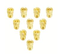 FIRSTXIU 10Pc Carburetor Carb Main For 50cc 139QMB 4 Strokes Scooter Motorcycle Carburetor Main Easy Installation Fuel Efficiency Improvement
