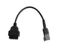 FIRSTXIU 16 Pin To 6 Pin Diagnostic Cable Connector Adapter OBDII Adapter Harness