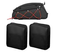 FIRSTXIU 1Set Bicycles Panniers Bag Rear Rack Trunk Bag Large Capacity Bike Storage Cycling Accessories Versatiles Bike Travels