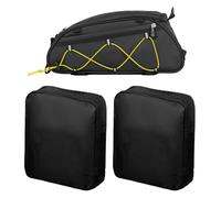 FIRSTXIU 1Set Bicycles Panniers Bag Rear Rack Trunk Bag Large Capacity Bike Storage Cycling Accessories Versatiles Bike Travels