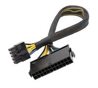 FIRSTXIU 24 Pin to 10 Pin PSU Main Power Supply ATX Adapter Cable Cable for Motherboard