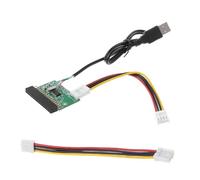 FIRSTXIU 3.5inch Floppy Drives Connector 34Pin 34P To USB Cable Adapter PCB Board With Power Cable USB To 34 Pin Floppy Drives Drive Adapter