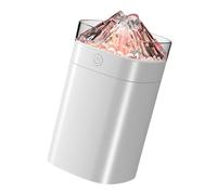 FIRSTXIU 400ml Volcano Humidifier Colorful USB Diffuser Humidifier Desktop Quiet For Home Bedroom Office Use Office Air