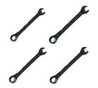 FIRSTXIU Advanced Double End Ratcheting Wrench with Extended Torques Leverages Handle Spanner Professional Mechanics Tool Set Ratchet Wrench Set Industrial