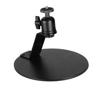 FIRSTXIU Aluminum Desktop Projector Stand Adjustment Table Projector Stand Adjustable Tilt Desktop Stand 360 Degree Projector