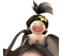FIRSTXIU Bangs Clip Creative Hairband Fun Headband Cosplay Lovely Halloween Cosplay Costume Stage Shows Halloween Hair Clip