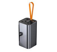 FIRSTXIU Battery PowerBank Case 20000mAh Charging Builts In Cable PD100W Battery Quick Charging LCD Display Shell