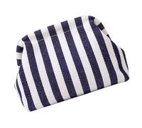 FIRSTXIU Beach Woven Crochet Handbag for Women and Girls Knitted Dumpling Bags Contrast Colors Purse Evening Purse