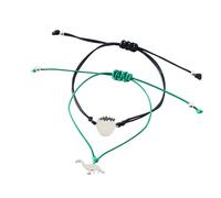 FIRSTXIU Bracelets,Mother Daughter Matching Dinosaur Eggs Accent Bracelets Symbolizing Growth and Bonding for Mother's Day