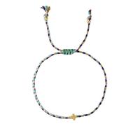 FIRSTXIU Bracelets,Multipurpose Retro Styles Cotton Rope Crosses Bracelet Adjustable Multilayer Designs for Men and Women