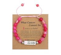 FIRSTXIU Bracelets,Ribbon Natural Stone Bracelets Female Luxury Exquisite High-grade Girlfriends Couple Fashion Adjustable Jewelry