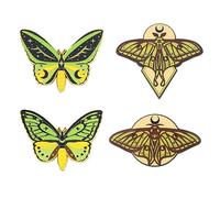 FIRSTXIU Brooch,1/4x for Butterfly Pins Set Backpacks Pins Lapel Pins Brooches for Badge Jewelry Women