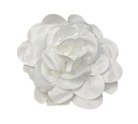 FIRSTXIU Brooch,Elegant 24cm Handmade Lapel Pin Beautiful Satins Flower Lapel Pin Delicate Brooch Jewelry for Work and Business