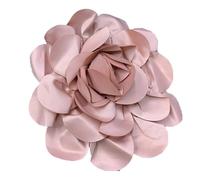 FIRSTXIU Brooch,Elegant 24cm Handmade Lapel Pin Beautiful Satins Flower Lapel Pin Delicate Brooch Jewelry for Work and Business