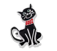 FIRSTXIU Brooch,Halloween Cartoon Specter Pin Accessory Eerie Halloween Badge Pumpkin Specter Broom Alloy Lapel Pin for Theme Parties