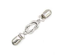 FIRSTXIU Brooch,Vintage Sweater Clip Cardigan Scarf Buckle Accessory For Women With Antique Silver Tone And Delicate Engraving