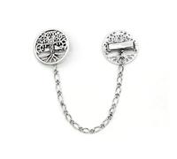 FIRSTXIU Brooch,Vintage Sweater Shawl Clip Chain Cardigan Collar Clasp Fashionable Women Clothing Fastener Business Meeting Jewelry