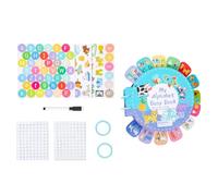 FIRSTXIU Children Animal Matching Set For Preschoolers Interactive Learning Toy Hand Game Educational Motor Skills Development Sensory Activity Book