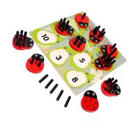 FIRSTXIU Children Counting Game Sticks Set For Toddler Number Matching Fun Table Game Number Matching For Children Toddler Counting Set