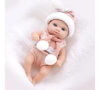 FIRSTXIU Collectible 8inch Vinyls Newborn Girl Baby Dolls Realistic Nursery Decors Vinyls Newborn Girl Baby Dolls Doll With Clothes