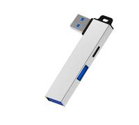 FIRSTXIU Compactly USB3.0 Hubs USB Splitter USB3.0 To Type C And USB Adapter With Hanging Hole Design For Easy Expansion