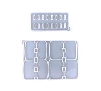 FIRSTXIU Convenient and Space Saving Silicone Mold for Makeup Storage Rack Neat Arrangement Resin Casting Mould
