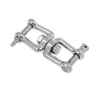 FIRSTXIU Corrosions Resistant Anchors Rotation Shackle Double Shackle 360 Degree Rotation For Professional Sailors & Boat Owners Anti Tangles Anchors Line