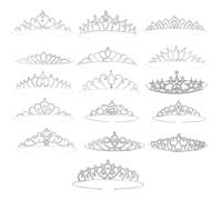 FIRSTXIU Crown,Luxurious Crowns Hair Hoop Heavy Duty Birthday Party Elegant Pageant Water Drop Crystal Girl Wedding Costume Headwear