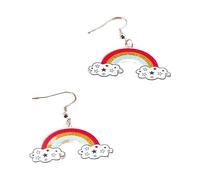 FIRSTXIU Earring,Acrylic Pendant Earrings for Women Lightweight Ear Pendants Cartoon Fashion Ear Ornament for Daily Wear and Casual Dates
