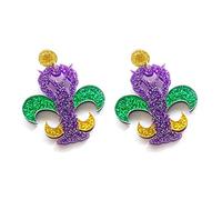FIRSTXIU Earring,Carnival Series Earrings Acrylic Carnival Drop Earrings Fashion Earrings Drop Earrings for Women Jewelry Gifts