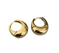 FIRSTXIU Earring,Geometric Round Earrings Fashion Metal Piercing Earrings Vintage Ear Simple Hoop Earrings Jewelry
