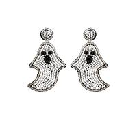 FIRSTXIU Earring,Halloween Earrings for Women Hand Woven Beaded Dangle Earrings Statement Earring Holiday Party Jewelry