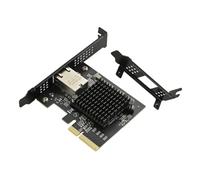FIRSTXIU Fast 10Gbps Networking Adapter, PCIe 4X Single Port for Intensive Data Transfer