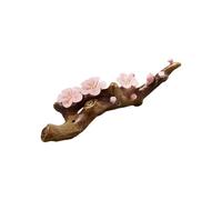 FIRSTXIU Flower Ceramic Pen Rest Decoration Calligraphy Paperweight Calligraphy Brush Holder For Antithetical Couplet Writing Writing Brush Organiser